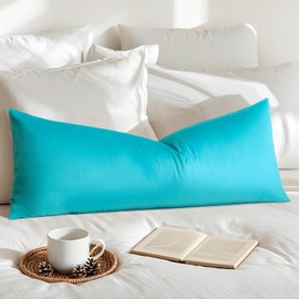 Artscope Luxury Velvet Lumbar Pillow Cover Super Soft Decorative Rectangle Throw Pillow Covers Case Cushion Covers for Sofa Couch Bedroom Car Decor 14x36 Inch Turquoise