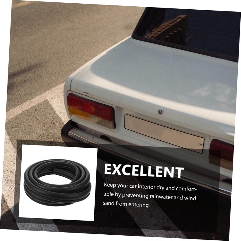 Alipis Car Door Edges Guard Rubber Seal Strip Auto Edge
