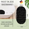 SilverRack Bath Mat 69 x 36 cm (Black Pebble Stone