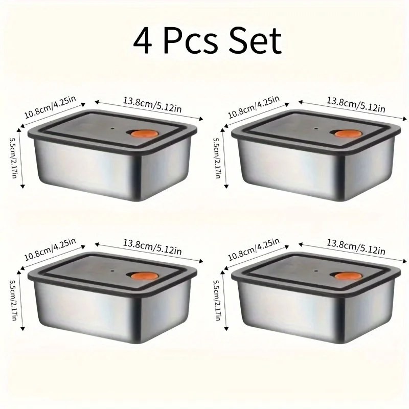 Vellure Food Storage Container Set – Thickened Leakproof Design, Fridge Freezer and Pantry Organization