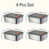 Vellure Food Storage Container Set – Thickened Leakproof Design, Fridge