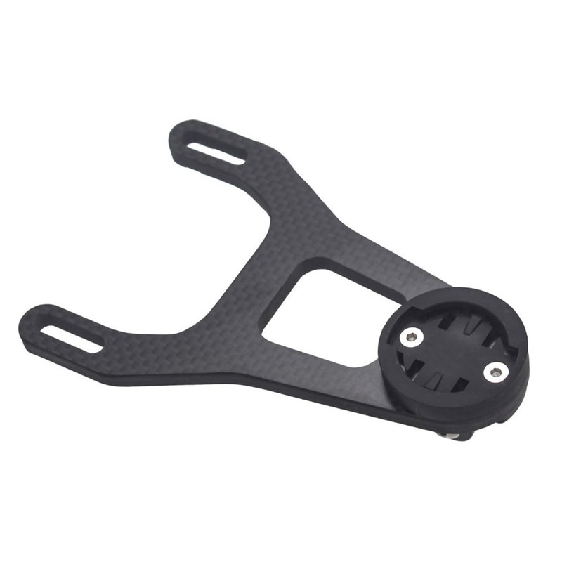 HOUSON Carbon Fiber Bike Computer Mount, Integrated Handlebar Mount for