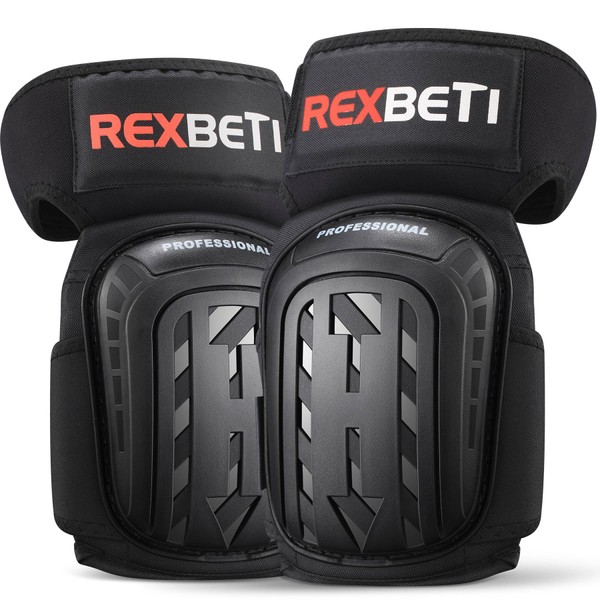 REXBETI Knee Pads for Work, Construction Knee Pads for Men,