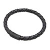 Kuzzoi Buddha Leather Bracelet for Men, Handmade Men's Leather Bracelet