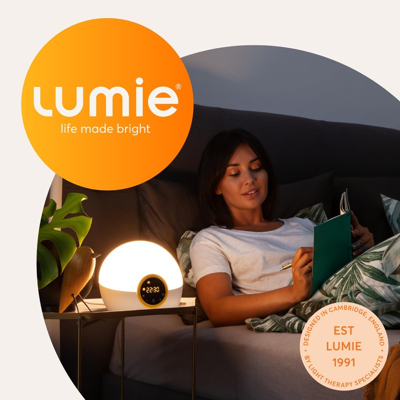 Lumie Bodyclock Rise 100 - LED Wake-Up Light Alarm Clock