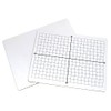 Pacon XY Axis Whiteboard, 2-Sided, XY Axis/Plain, 9" x 12",