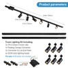 Hiiglxii 6-Light LED Track Lighting Kit with 6.6FT H Track