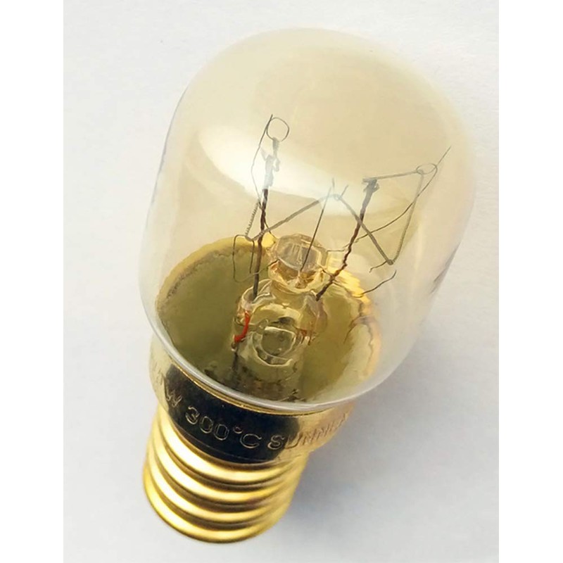 BesYouSel E14 Light Bulb 15W T22 Microwave Oven Bulb 300