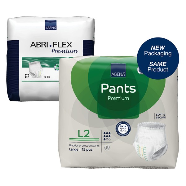 Abena Pants, Premium Protective Underwear, Level 2, (Small To Extra