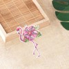 INFUNLY Flamingo Charm Pendant Decoration Car Rear View Mirror Accessories