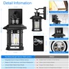 VIANIS 2 Packs Motion Sensor Outdoor Lights, Dusk to Dawn