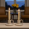 Ceramic Taper Candle Holders with Handle (Set of 2) –