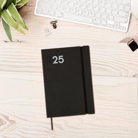 Finocam – Dynamic Mara 2025 Diary Vertical Week View January 2025 – December 2025 (12 Months) Black International