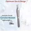 Stainless Steel Adson Forceps Lab Tweezers 9x9 Teeth with Wide