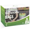 Codirom 100% Compostable Trash Bags, 13 Gallon, 49.2 Liter, 0.91