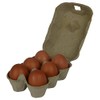 Supa Supa Egg Boxes, 24-Piece, Traditional Fibre Egg Box, 100%