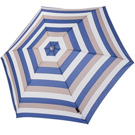 Knirps TS.010 Pocket Umbrella Slim Small Manual Stripe, Blue