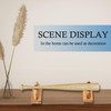 NVAAV Baseball Bat Display Case - Solid Wood Baseball Bat