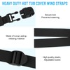GDW Hot Tub Cover Straps 9.5 Ft Heavy Duty Hot