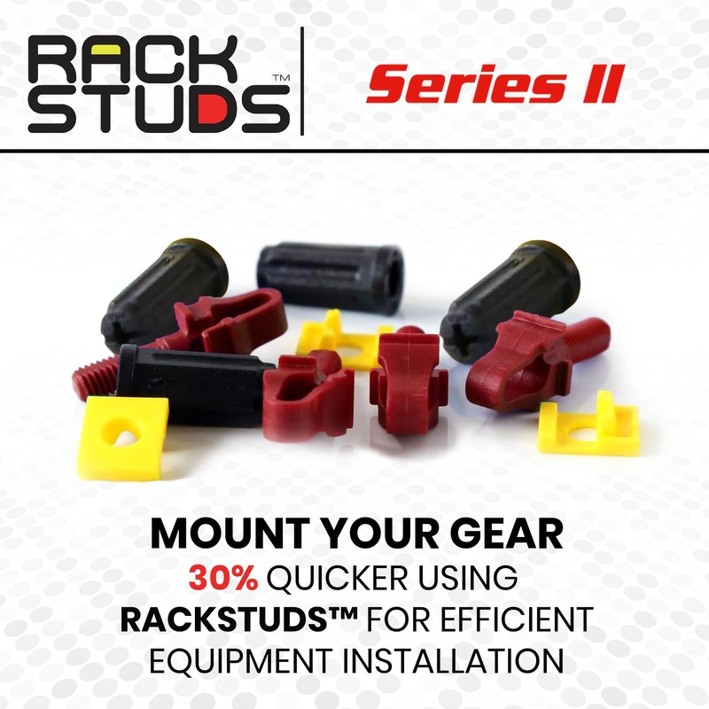 Rackstuds R20 Series II - Server Rack Screws 20 Pack