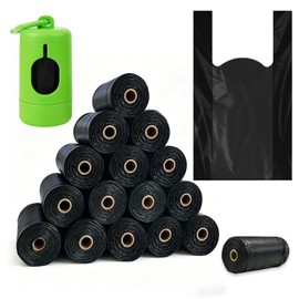 Dog Poop Bags with Handles - 240 Count, with Dispenser