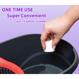 TETEPV Hard Floor Cleaner,Lavenger Scent 20 Count (1Pack) Made From Natural Ingredients,Safe for All Hard Floors,Perfect for Variety of Mop Buckets (lavender-20)