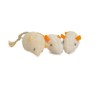 emours 12 Piece Pack Rattle Furry Mice Cat Toy Realistic