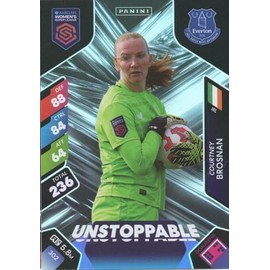 Panini Women's Super League 2025 Courtney Brosnan Unstoppable Trading Card