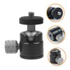 TEHAUX Ball Head Camera Mount Adapter Rotatable Light Stand Accessory