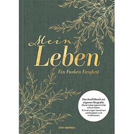 Mein Leben – ein Funken Ewigkeit: Das Ausfüllbuch zur eigenen Biografie: Deine Lebensgeschichte aufschreiben, Erinnerungen bewahren, weitergeben und hinterlassen