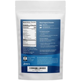 Judee's Gluten Free Nonfat Yogurt Powder - Gluten-Free Starter Culture - Smoothies & Dips with Yogurt Smoothie Powder - Shelf-Stable Freeze Dried Plain Culture Base - 1.5 lb