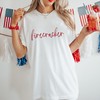Firecracker 4th of July Shirt Women, Fourth of July TShirt