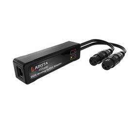 Arista E-Vocal DUO ARS-0200-A00 2-Channel Input Dante Converter, Analogue Input Adapter 2-Channel