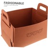 GANAZONO Car Storage Organizer Basket Multifunctional Clothes Car Basket for