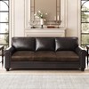 ANARACHON Leather Look Couch Cushion Covers Sofa Seat Slipcovers Sets