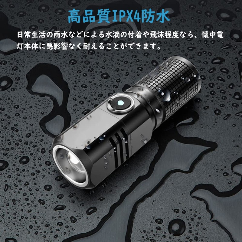 LED Flashlight, Handy Light, High Brightness, Mini Light, Disaster Prevention,