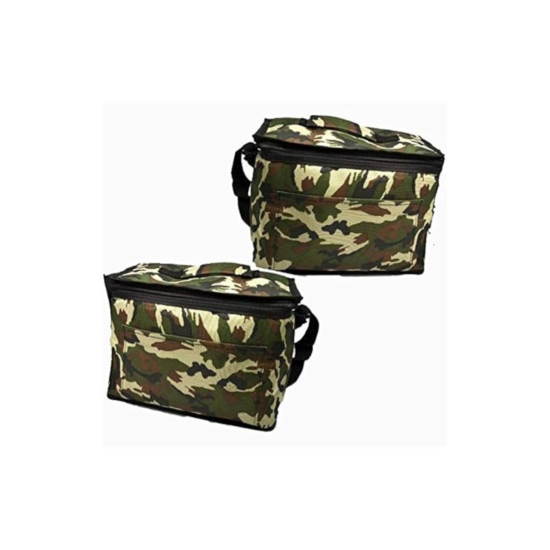 2 x Camouflage Bags 10 Litre and 8 Litre Insulated