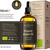 Organic Argan Oil Cold Pressed 3.4 Fl Oz - Moroccan