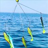 KULPORT Alabama Rig for Bass Fishing - 6PCS Umbrella A-Rig