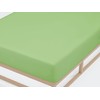 Biberna Jersey Stretch Fitted Bed Sheet, light green, 140 x
