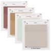 Pastel Transparent Sticky Notes, 4 Packs 3X3 Inch See Through