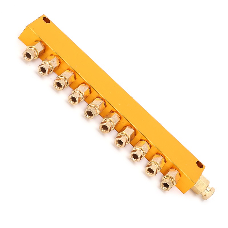 Oil Distributor Adjustable Lube Oil Piston Separator 1 Inlet 10