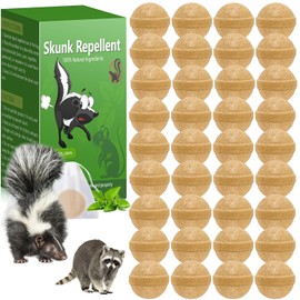 36 Pack Raccoon Repellent Outdoor, Keep Skunk, Raccoon, Mouse, Mice Away Yard, Garden, Farm & Attic