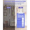 Ksend Moisture Absorbers 10 Pack, 9.8 Oz Compact Dehumidifier Bags