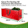 DSL Christmas Tree Storage Bag with Handles – Easy to