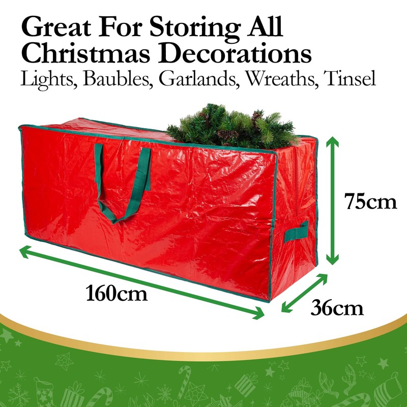 DSL Christmas Tree Storage Bag with Handles – Easy to