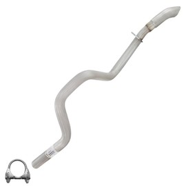 Northeastern Exhaust | Stainless Steel Exhaust Tail Pipe Compatible for 1996-1998 Jeep Grand Cherokee 4.0L and 5.2L | Free Clamp Included | Automotive Replacement Part