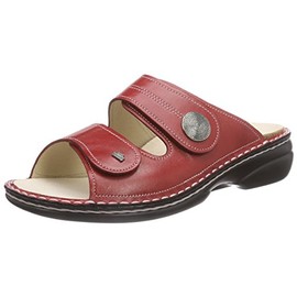 Finn Comfort, women's Zanzibar mules (Sansibar) - RED, size: 38 EU
