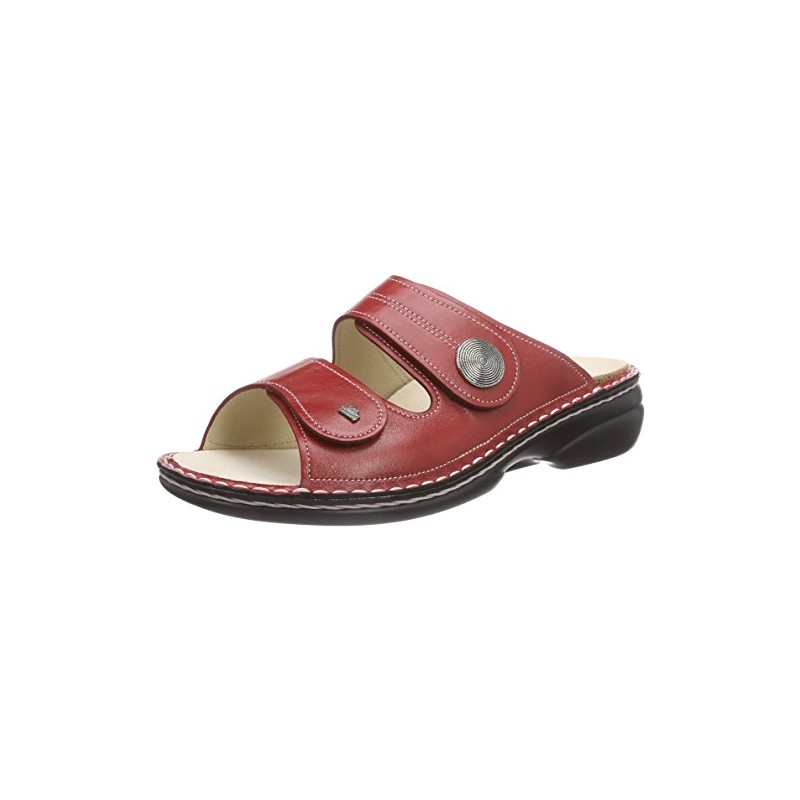 Finn Comfort, women's Zanzibar mules (Sansibar) - RED, size: 38