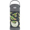 THERMOS FUNTAINER 12 Ounce Bottle, Mandalorian